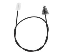 Spazzola di pulizia a forma di serpente per il collo del sassofono, pulitore per tubi di tromba e trombone, spazzola flessibile da 83 cm con anima in acciaio inox e setole naturali