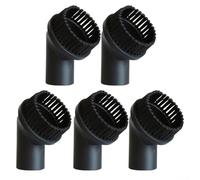 Spazzola di ricambio per aspirapolvere Nilfisk compatibile con 21, Attix 7, MAXXI II 35WD, 40, Multi II 20, Buddy II 12 in acciaio inox con diametro di 36 mm (confezione da 5)