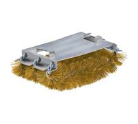 RÖSLE spazzola di ricambio SlideX Brass, setole di ricambio per la spazzola per barbecue SlideX, per griglie smaltate e cromate