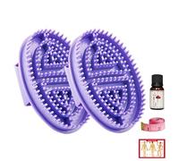 Spazzola Di Salone - Benunni Di Bellezza Set | Rivegno A Spazzolatura A Asciugatura | Pespa Per Massaggio Per Rilassamento Del Corpo | Salone Di Bellezza Professional Custom Meridian Brush, Pettine Di