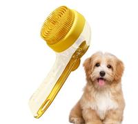 Spazzola di shampoo per cani, pennello da bagno per cani - Gentle Slicer Scrubber per il cucciolo di igiene del cavallo per cucciolo pulizia della baracca tappatura