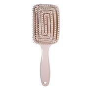 Spazzola districante antistatica per capelli pettine per massaggio del cuoio capelluto per grovigli corti e spessi uomini e donne per ricci corti e spessi
