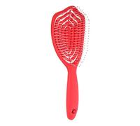 Spazzola districante curvo per i viaggi protegge le setole pettine per capelli alla moda cava per le donne e gli uomini