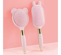 Spazzola districante per capelli, 2 pezzi, graziose spazzole per capelli con orecchie di coniglio e gatto, per capelli bagnati e asciutti, ragazze e donne, per capelli lunghi, corti, ricci, spessi,