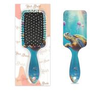 Spazzola districante per capelli bagnati e asciutti, meduse, tartarughe marine, coralli, costa dell'oceano, pesci, pettini a cuscino d'aria, per donne, uomini, ragazzi, ragazze, bambini, spazzola