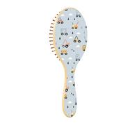 Spazzola districante per capelli bagnati, per tutti i tipi di capelli, setole morbide che scivolano attraverso i grovigli con facilità, costruzione semplice, trasporto auto per capelli bagnati e