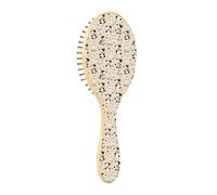 Spazzola districante per capelli bagnati, per tutti i tipi di capelli, setole morbide che scorrono attraverso i grovigli con facilità latte di mucca per capelli bagnati e asciutti