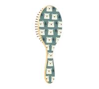 Spazzola districante per capelli bagnati, per tutti i tipi di capelli, setole morbide scivolano attraverso i grovigli con facilità con albero a forma di orso per capelli bagnati e asciutti