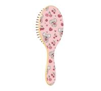 Spazzola districante per capelli bagnati, tutti i tipi di capelli, setole morbide scivolano attraverso i grovigli con facilità Love Loving Cherry Koala per capelli bagnati e asciutti