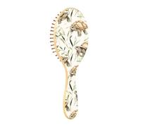 Spazzola districante per capelli bagnati, tutti i tipi di capelli, setole morbide scivolano attraverso i grovigli con facilità motivo erba Turle per capelli bagnati e asciutti