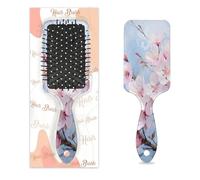 Spazzola districante per capelli con albero di ciliegio, per donne e ragazze, antistatica e liscia, con setole in nylon districante, design leggero, per capelli bagnati e asciutti (21 x 5 cm)