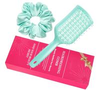 Spazzola districante per capelli con fascette per capelli corde Scrunchies Accessori per capelli Set spazzola districante per capelli lisci ricci bagnati