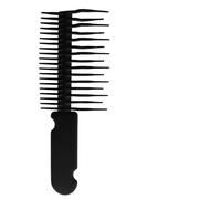 Spazzola districante per capelli - Pettine per styling 22x9 cm, strumento con impugnatura morbida in ABS, disegno a denti lunghi con scorrimento che riduce la rottura | Pettine di qualità da salone pe