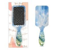 Spazzola districante per capelli unisex, spazzola flessibile con setole morbide (erba)