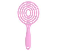 Spazzola districante, pettine rotondo per capelli, design a d'aria ad | asciugatura rapida, setole antistatiche per massaggi, realizzato in ABS eccellente, materiale Pp, 22,5 x 9,5 x 3,5 cm