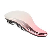 Spazzola districante, Spazzola per capelli districante Accessori per capelli con sfumatura bianca rosa con design dei denti a pettine alto e basso per le donne