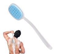 Spazzola doccia posteriore Serbatoio di sapone staccabile e manico lungo