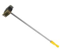 Spazzola Doppia Inox e Ottone Cm 90 Grigio Lilly Codroipo