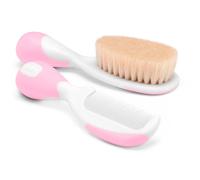 Spazzola E Pettine Chicco Per Bambini Colore Rosa 2 Pezzi