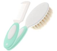 Spazzola e Pettine per Blu, Massaggio Cuoio Capelluto | Polipropilene, Cura Delicata per Ragazzo Ragazza e Piccoli, Aiuta a Pulire Forfora e Favorire Crescita