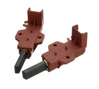 Spazzola e supporto in carbone for motore for lavatrice 2 pezzi, compatibile con Ariston