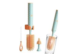 Spazzola elettrica per biberon | Pulitore per biberon rotante a 360 gradi | Kit di biberon elettrico dotato di un motore potente e di una testina per bottiglia d'acqua, spazzola per capezzoli