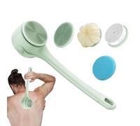Spazzola Elettrica per Doccia,Spazzola con Potenza Pulente | Detergente Impermeabile a Rotazione Automatica per Pulizia Corpo Completo Spa Uomo Donna