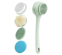 Spazzola elettrica per doccia, spazzola multiuso per la pulizia, rotante automaticamente, impermeabile, multi-modalità per la pulizia del corpo, perfetta per doccia e bagno