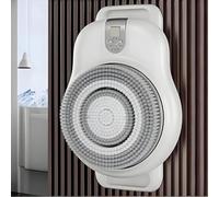 Spazzola elettrica per il bagno posteriore, impermeabile IPX7, rotazione a 360°, regolazione a 2 velocità, testina grande da 18 cm, batteria da 2600 mAh per doccia, pulizia profonda