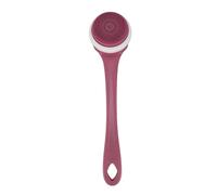 Spazzola Elettrica per il Corpo, 3 Velocità Ricaricabile Impermeabile Scrubber per la Schiena per la Doccia, Spazzola da Bagno Senza Fili con Manico Lungo per la Casa (PURPLE)