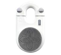 Spazzola elettrica per il corpo a parete, scrubber posteriore per doccia, scrubber posteriore elettrico, regolabile in 2 modalità, con cavo di ricarica elettrico per vasca da bagno e accessori per