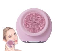 Spazzola elettrica per il viso, delicata spazzola per il viso in silice, spazzola impermeabile per la pulizia del viso, efficace detergente viso per pelle chiara, perfetta per famiglia, compleanni,