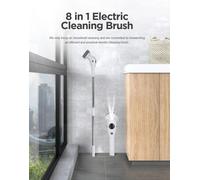 Spazzola Elettrica Rotante Pulizia Senza Filo 8 In 1 Piastrelle Auto Casa Doccia