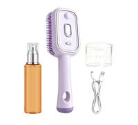 Spazzola Elettrica Spray per Capelli Pettine Massaggiante Autopulente