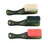 Spazzola ergonomica per scarpe, con setole morbide, per una pulizia profonda di rete e tela, confezione da 3 strumenti per la cura delle calzature