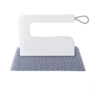 Spazzola ergonomica per vetro e piastrelle, colore: bianco | Costruzione in plastica, resiste alla flessione, forma di lunga durata, dimensioni 14x2x10cm, maneggevolezza leggera