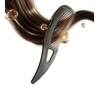 Spazzola esfoliante per cuoio capelluto, portatile, antistatica, pettine per la cura del cuoio capelluto, per donne, uomini, sotto la doccia, collo, casa, viaggi, spa, salone, meditazione