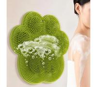 Spazzola Esfoliante per Doccia Piedi E Schiena Massaggio Pad (Green)
