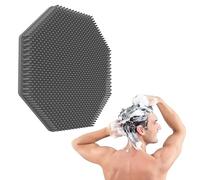 Spazzola esfoliante per il corpo, in silicone per doccia e doccia, portatile, multifunzione, ad asciugatura rapida, massaggiatore per una pulizia profonda, esfoliazione delicata