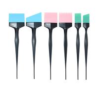 Spazzola extra lunga per colorare i capelli, setole delicate in silicone per cuoio capelluto e applicazione uniforme della tintura, spazzola per capelli da usare in salone a casa