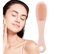 Spazzola facciale in silicone | Spazzola viso in silicone portatile con copertura per le dita, spazzola per lavaggio del viso ecologica per la casa, scrubber per eli