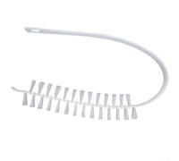 Spazzola flessibile in nylon, spazzola per la pulizia del cilindro interno riutilizzabile, per pulire pelucchi e polvere intrappolati, per lavatrice (1 pezzo)