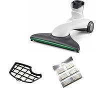 Spazzola Folletto HD50 100% COMPATIBILE - COMPRESO DI 6 PROFUMINI e 1 GRIGLIA MOTORE per Aspirapolvere VK150, Ricambio Alta Qualità per Tutti i Pavimenti