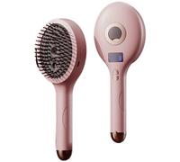 Spazzola for capelli 2 in 1 e vaporizzatore for capelli, spazzola for capelli bagnati e asciutti, anti-groviglio, setole ultra morbide che scorrono tra i grovigli e donano lucentezza.(Pink)