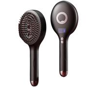 Spazzola for capelli 2 in 1 e vaporizzatore for capelli, spazzola for capelli bagnati e asciutti, anti-groviglio, setole ultra morbide che scorrono tra i grovigli e donano lucentezza.(Black)