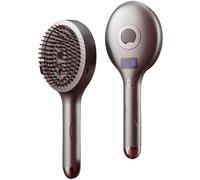 Spazzola for capelli 2 in 1 e vaporizzatore for capelli, spazzola for capelli bagnati e asciutti, anti-groviglio, setole ultra morbide che scorrono tra i grovigli e donano lucentezza.(Grey)