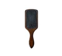 Spazzola for capelli a paletta in legno con cuscino d'aria for districare il cuoio capelluto