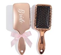 Spazzola For Capelli Con Nome Personalizzato, Regalo For Damigelle D'onore, Donne E Ragazze, Pettine For Capelli Con Cuscino Personalizzato For Matrimonio, Finitura A Specchio Personalizzata(15pcs)