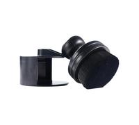 Spazzola for dettagli auto portatile, spazzola for pneumatici auto con coperchio di tenuta, spazzola for dettagli morbida ad alta densità, compatibile con lucidatura pneumatici e cera.(A)