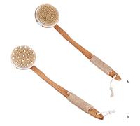 Spazzola for il corpo a secco Spazzola for il corpo Spazzola for il bagno Setola naturale Esfoliante Massaggio for il corpo in legno Spazzola for la doccia SPA Donna Uomo Cura della pelle Spazzola for